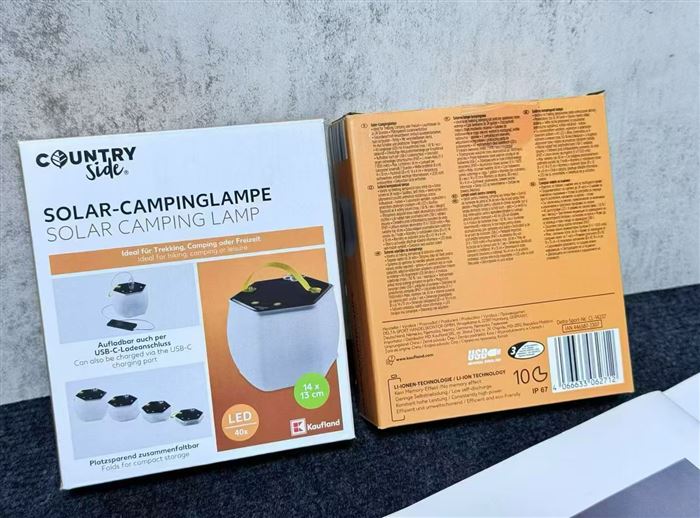 Outdoor folding rechargeable 12000 pcs brand new
