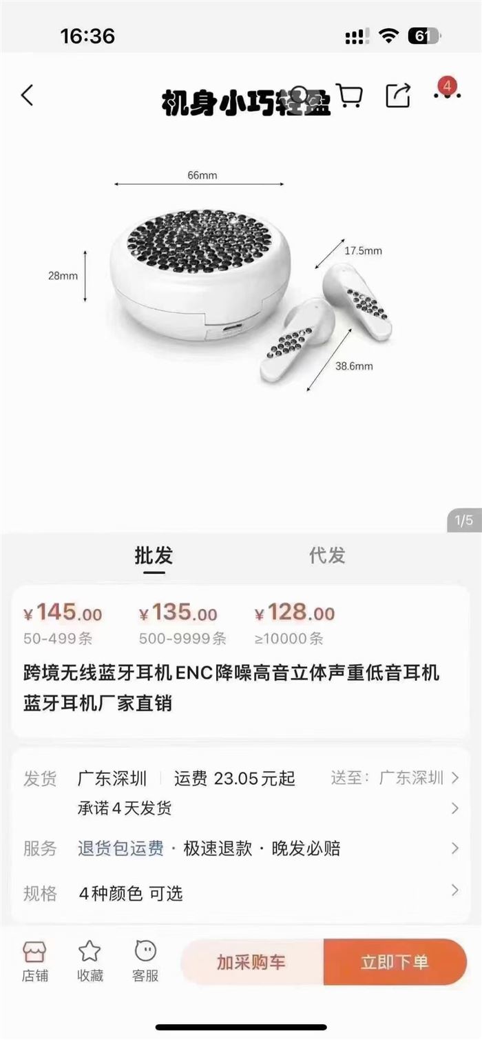 Bluetooth earphones